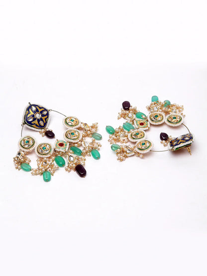 Meenakari Earring chandbala