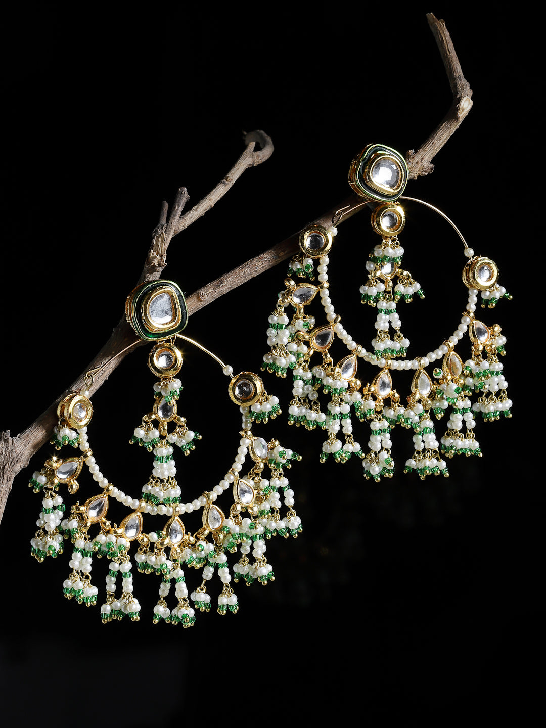Kundan Chandbala Earring