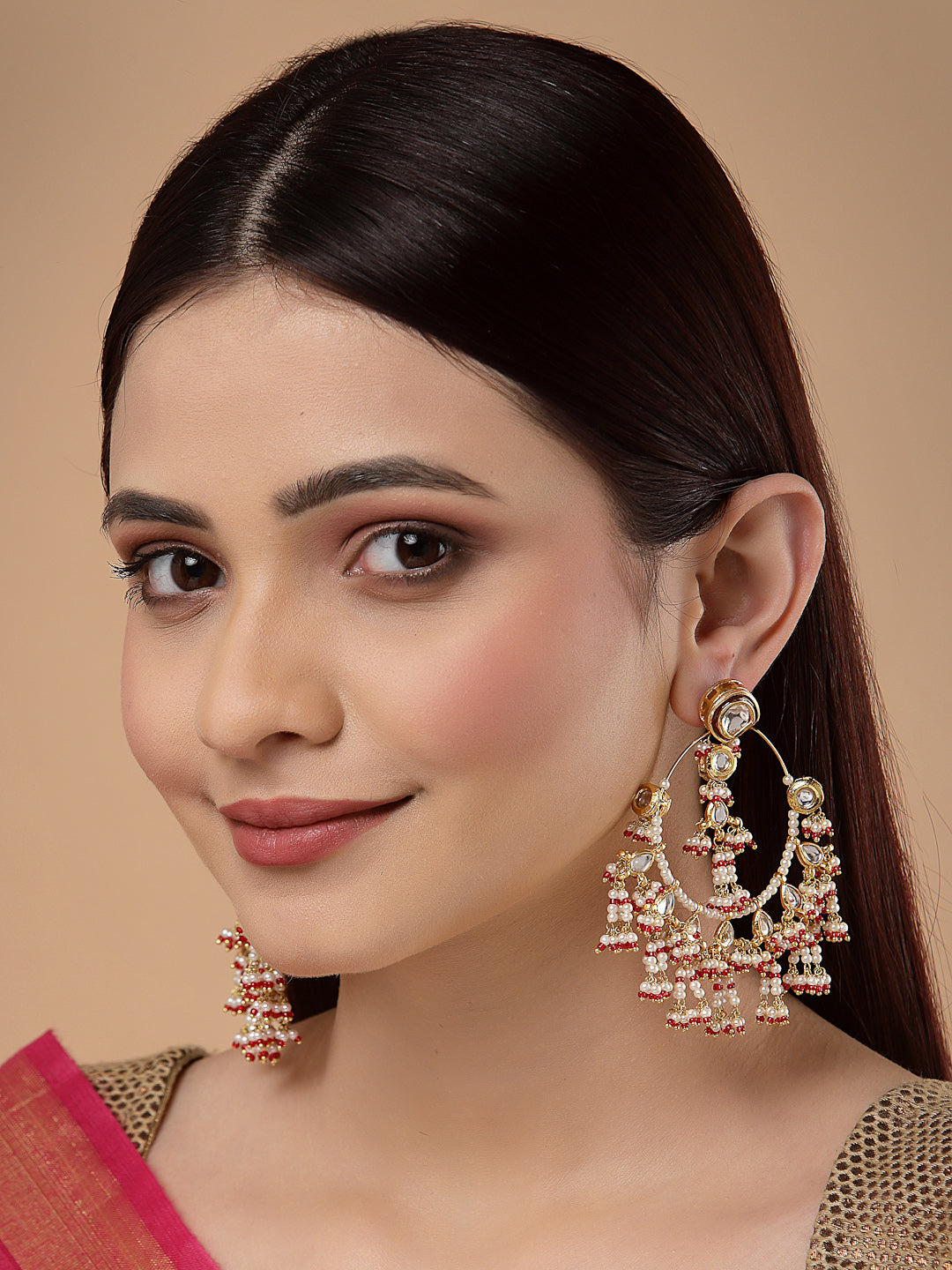 Kundan Chandbala Earring