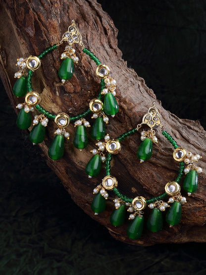Kundan Chand Bali Earring