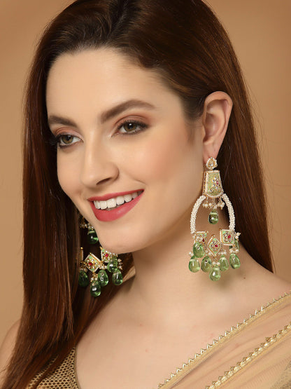 Kundan Chand Bali Earring