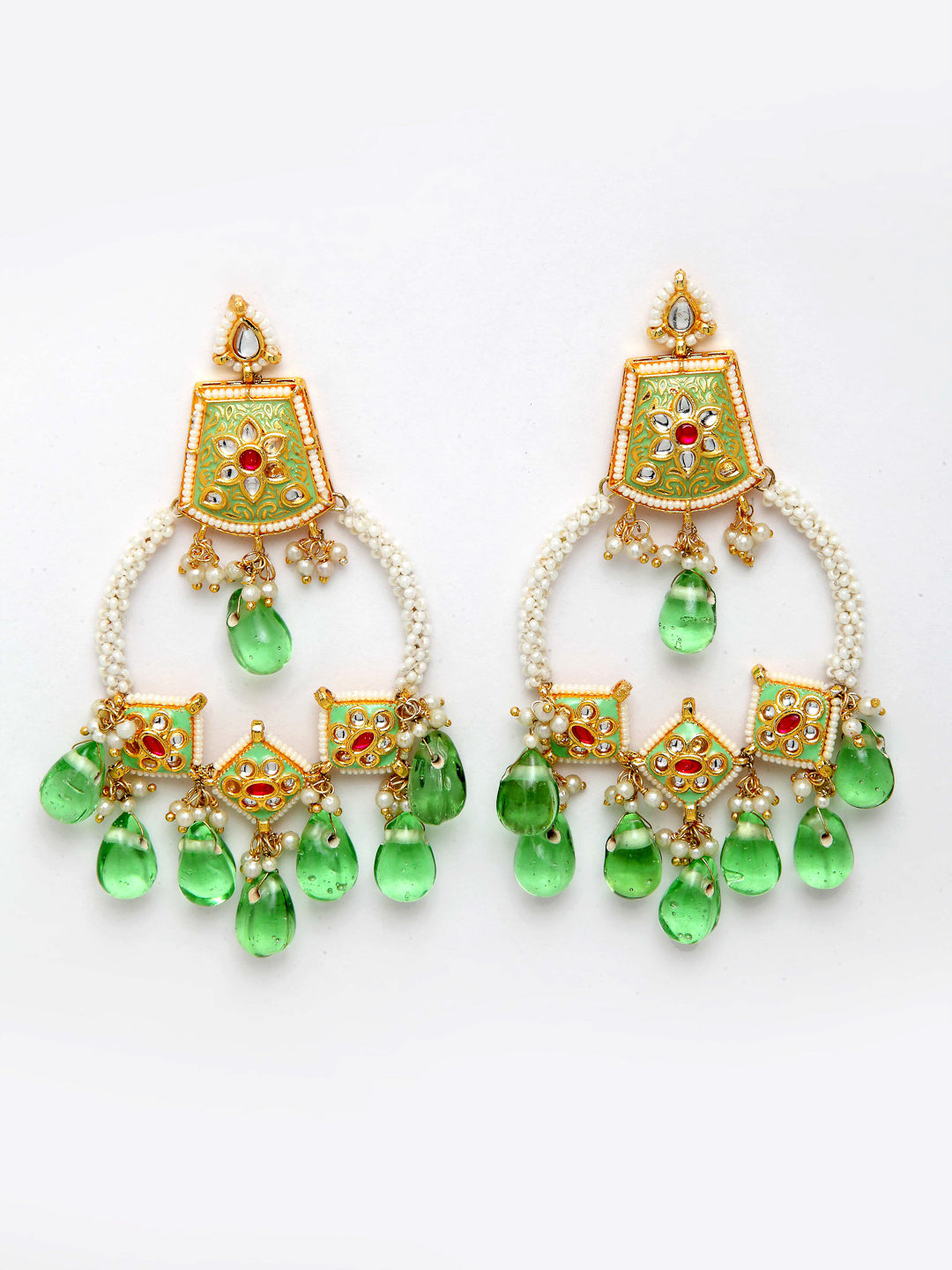 Kundan Chand Bali Earring