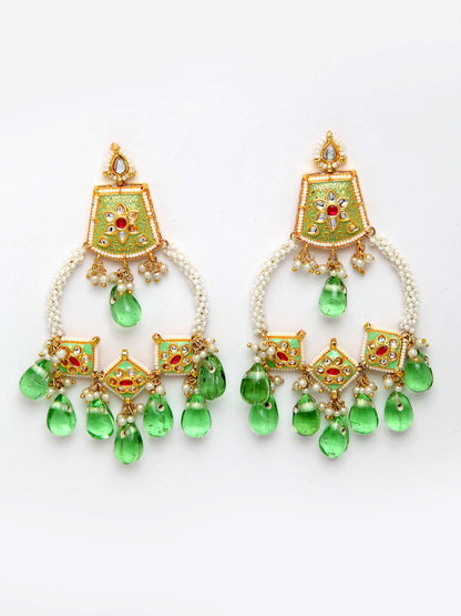 Kundan Chand Bali Earring
