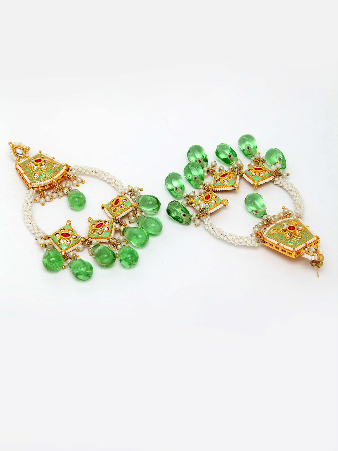 Kundan Chand Bali Earring