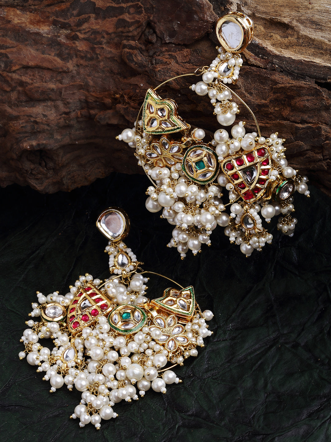 Kundan Chand Bali Earring