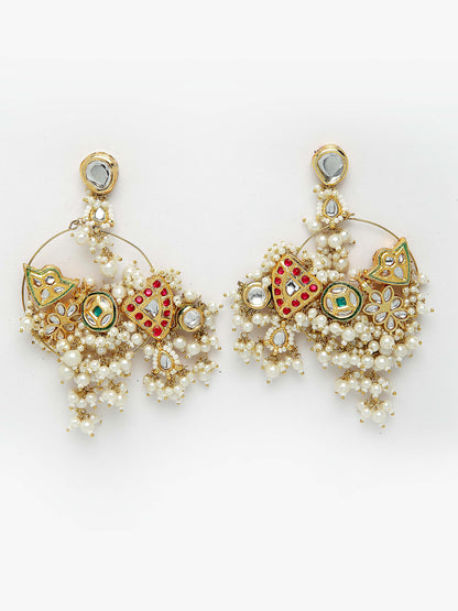 Kundan Chand Bali Earring