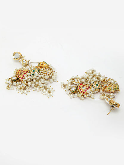 Kundan Chand Bali Earring