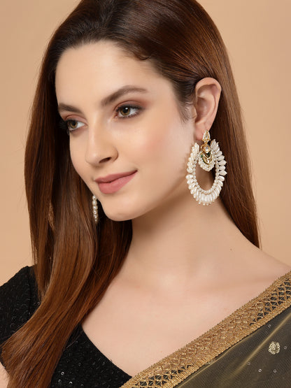Kundan Chand Bali Earring