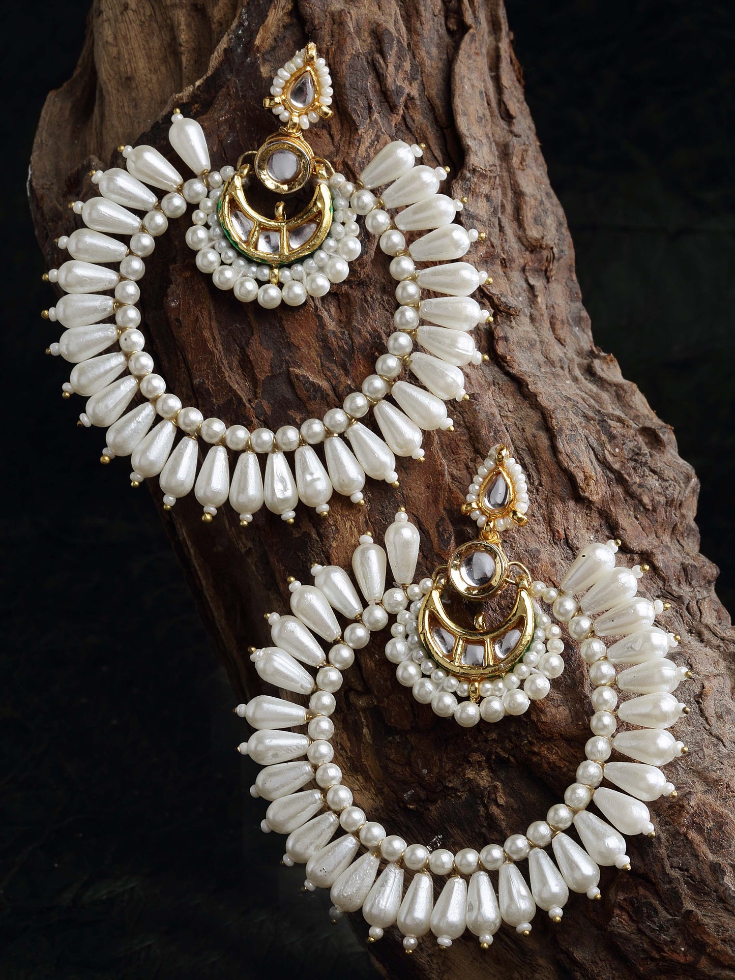 Kundan Chand Bali Earring