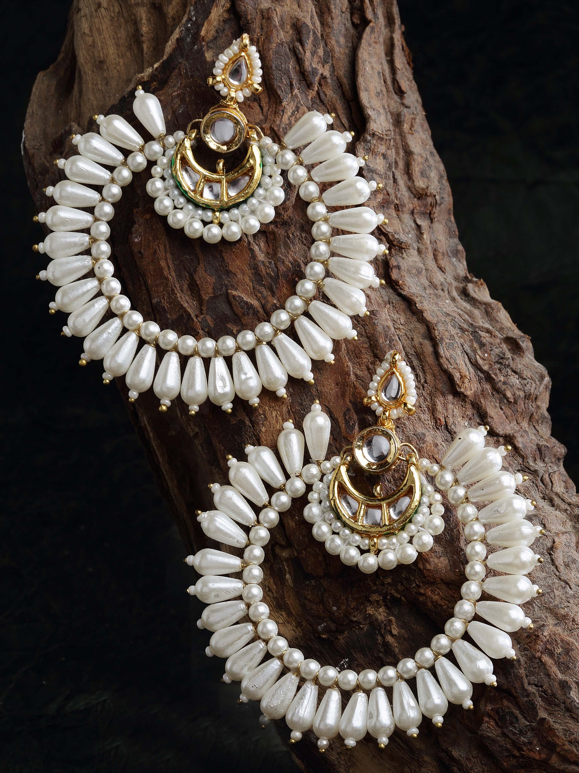 Kundan Chand Bali Earring