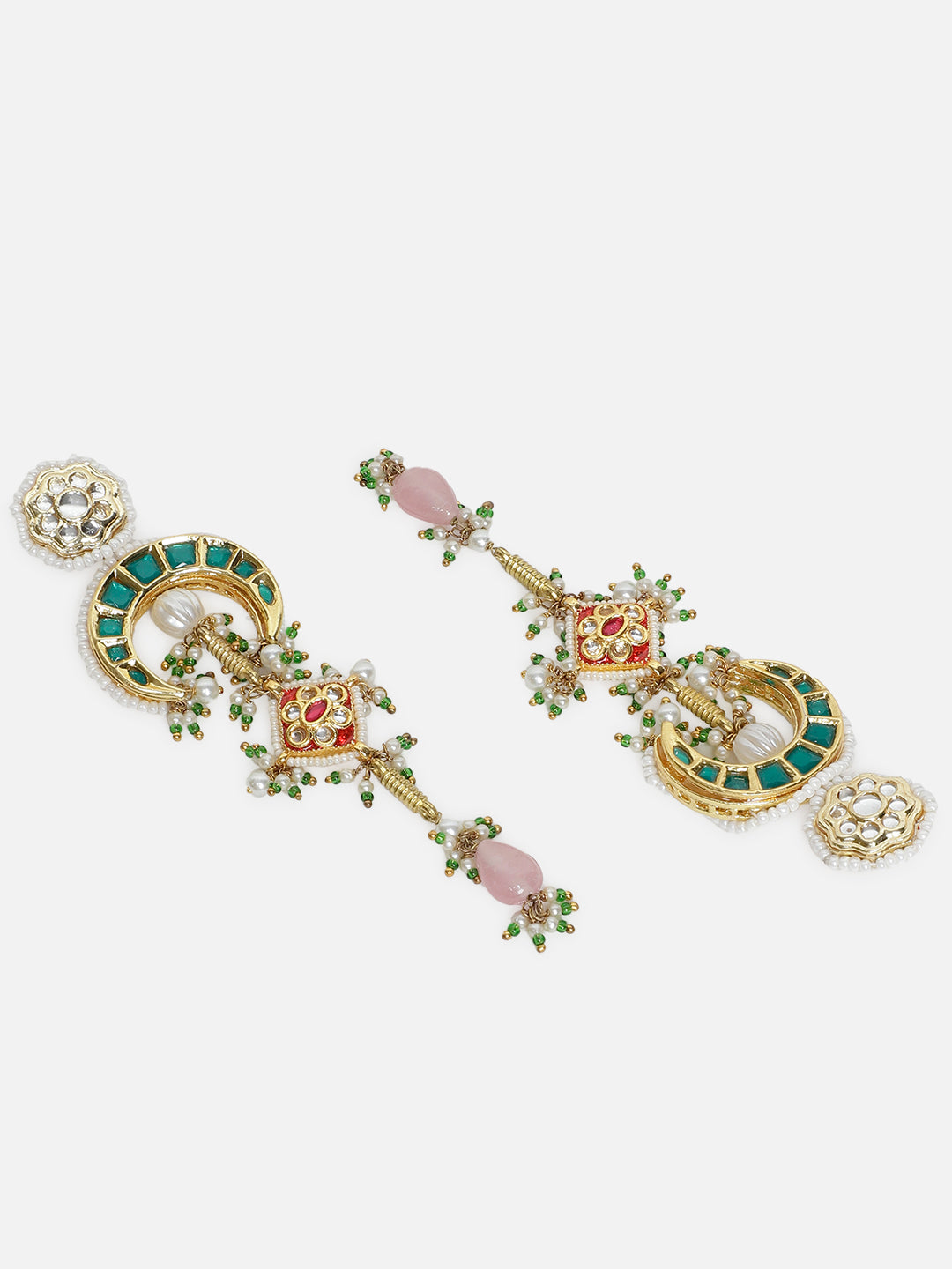Long Kundan Earring