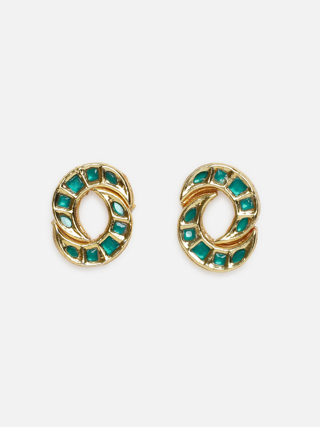 stud shaped Kundan Earring 