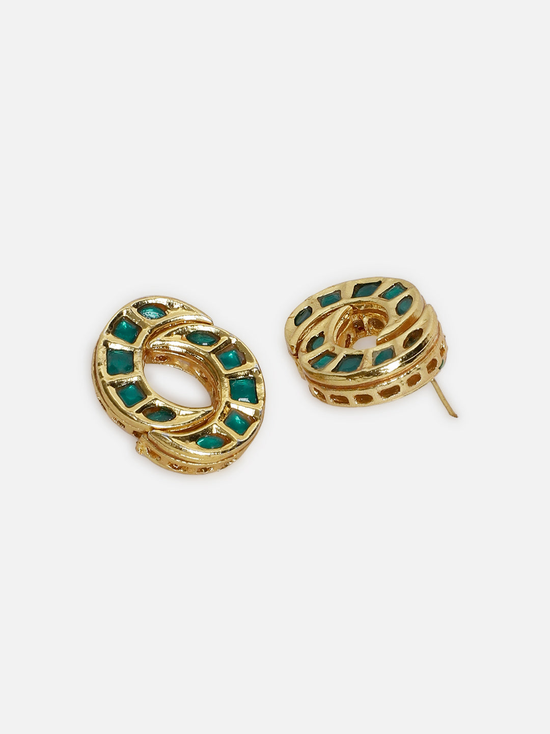 stud shaped Kundan Earring 