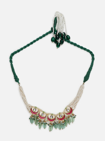 Kundan Bajuband with Designer Adjustable Dori