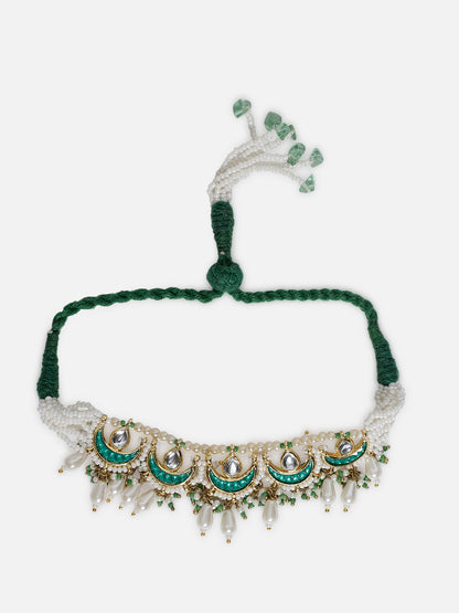 Kundan Bajuband with Designer Adjustable Dori