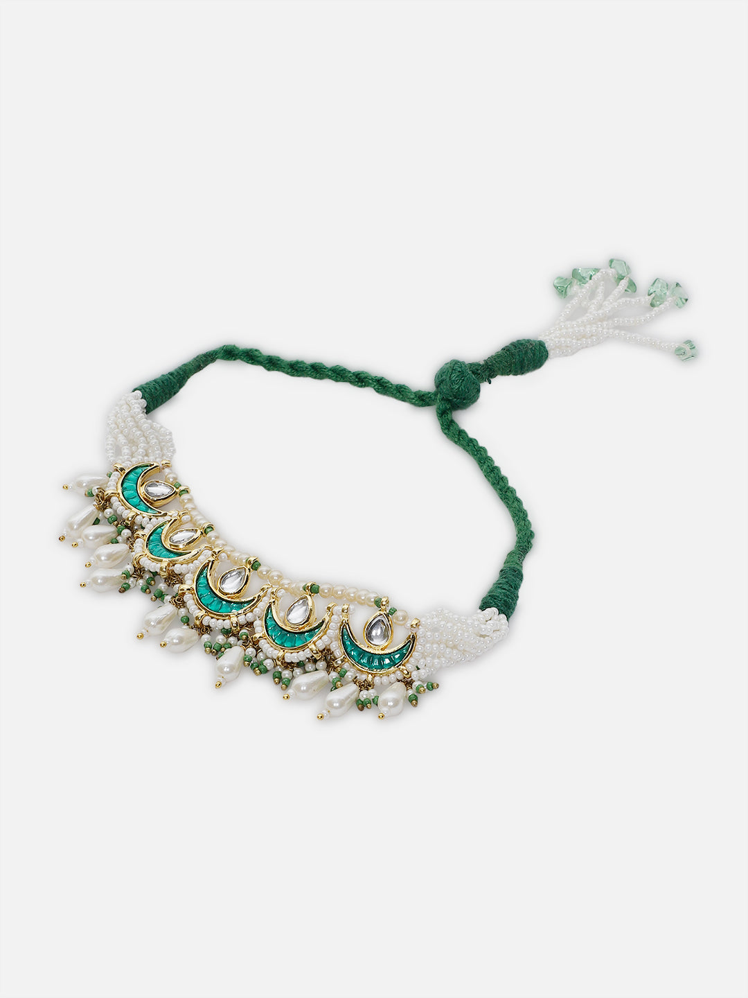 Kundan Bajuband with Designer Adjustable Dori