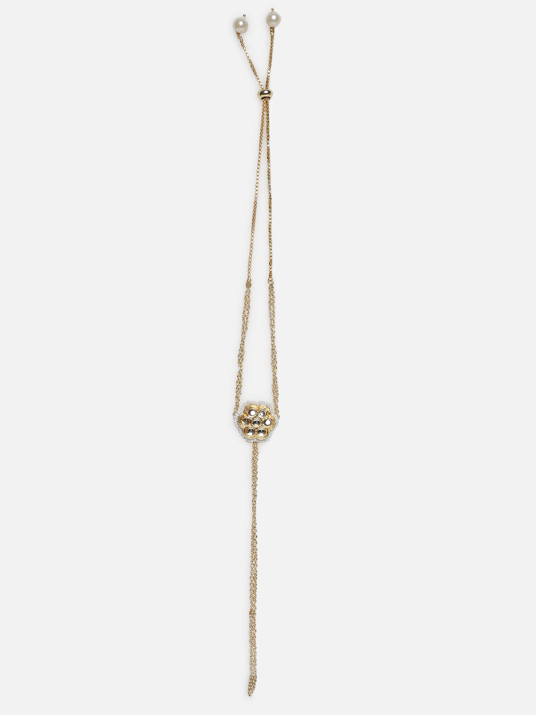 Kundan Hathphool with drawstring Closure