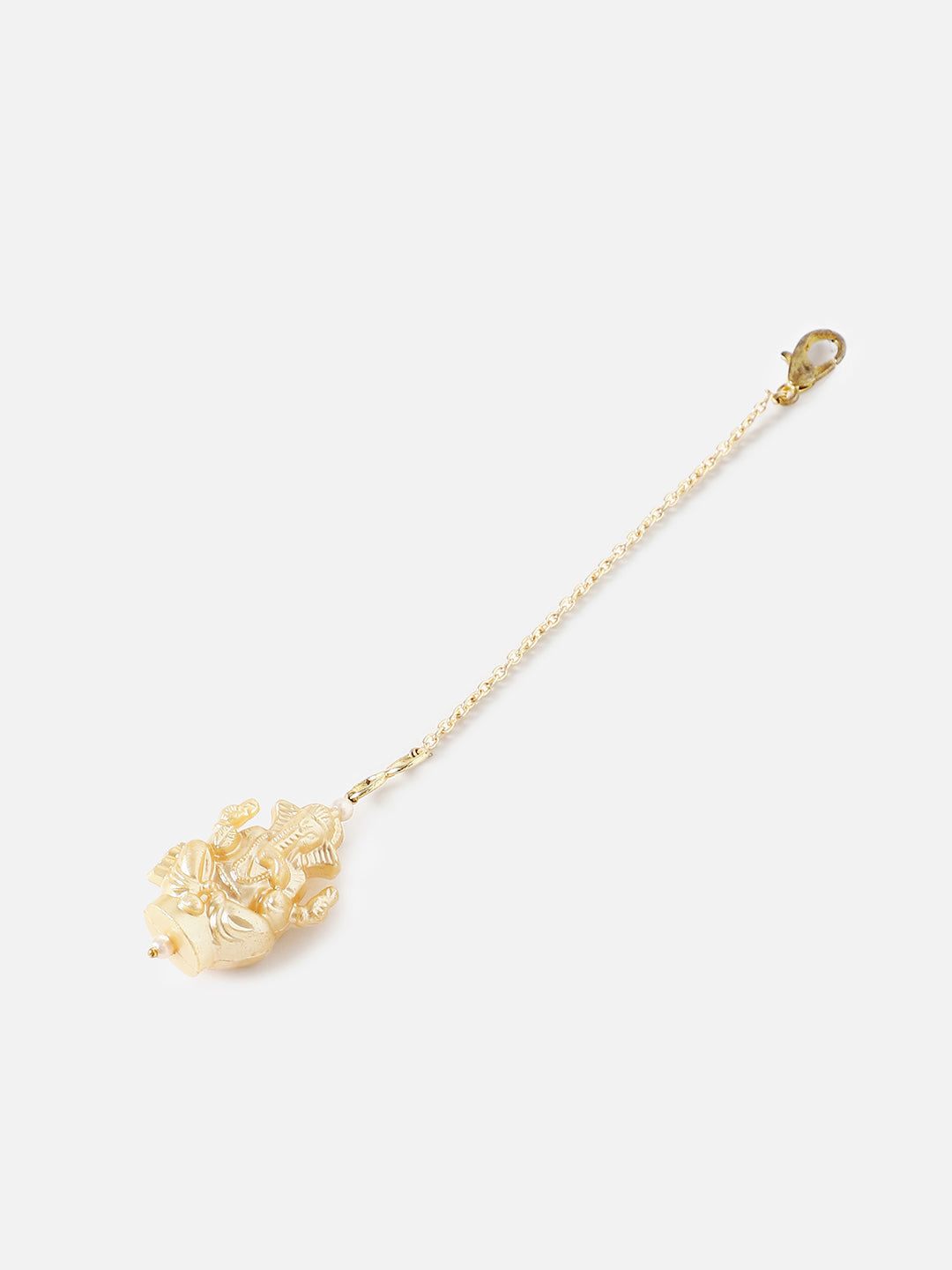 Gold and Cream Ganpathi Watch Charm from Dugristyle Ruhaniyat By Dugran