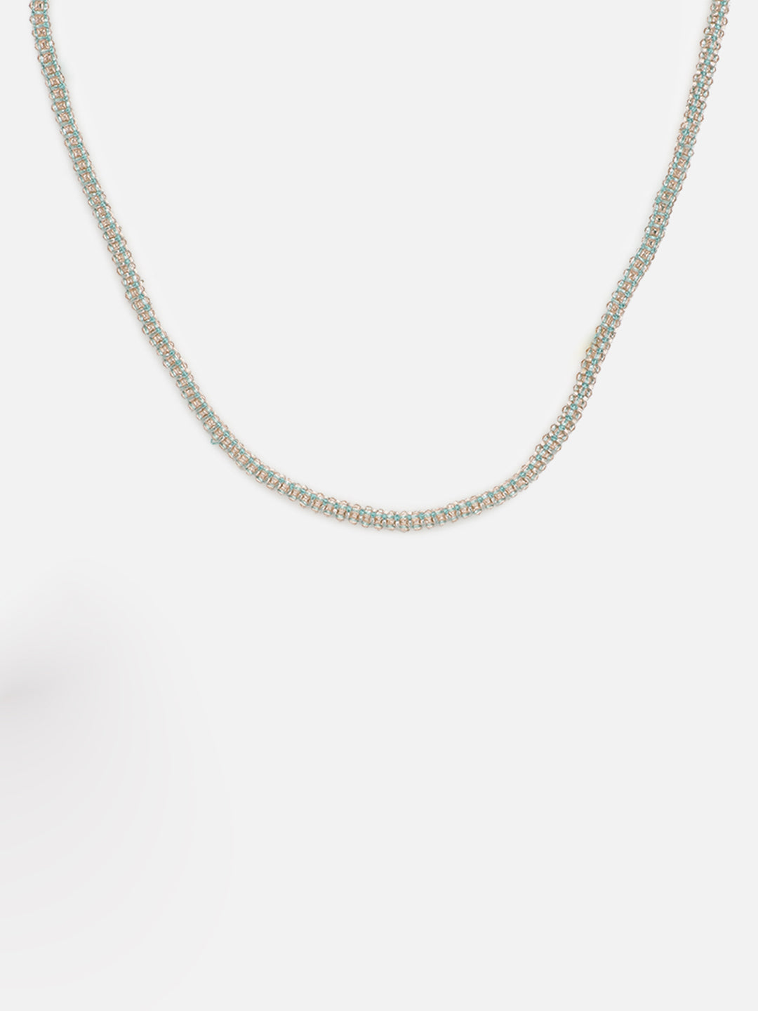 Green and Gold Handmade beads  Necklace from Dugristyle Ruhaniyat By Dugran