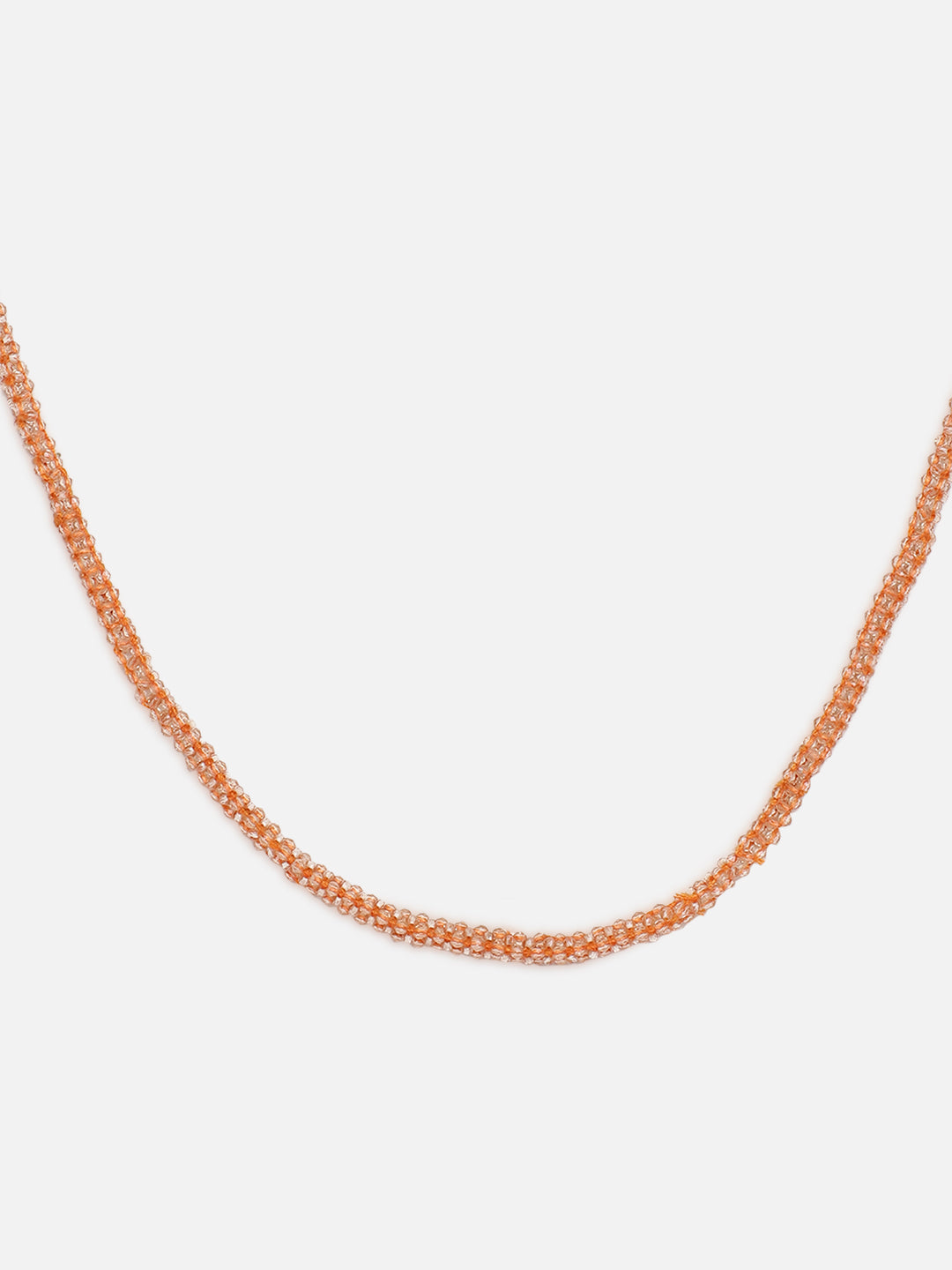 Brown and Gold Handmade beads  Necklace from Dugristyle Ruhaniyat By Dugran