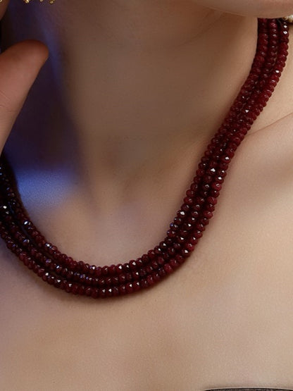 Small Natural Stones Necklace
